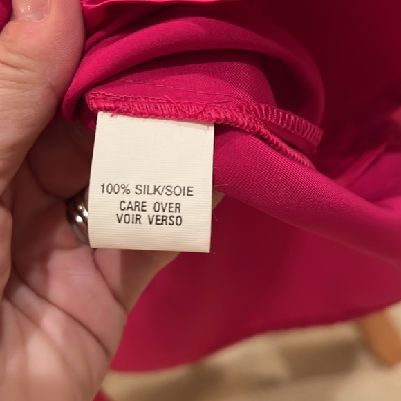 Anne Klein Silk Blouse - Picture 4 of 5